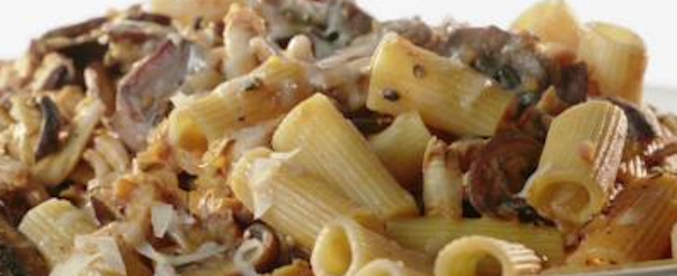 Rigatoni & Grilled Chicken.