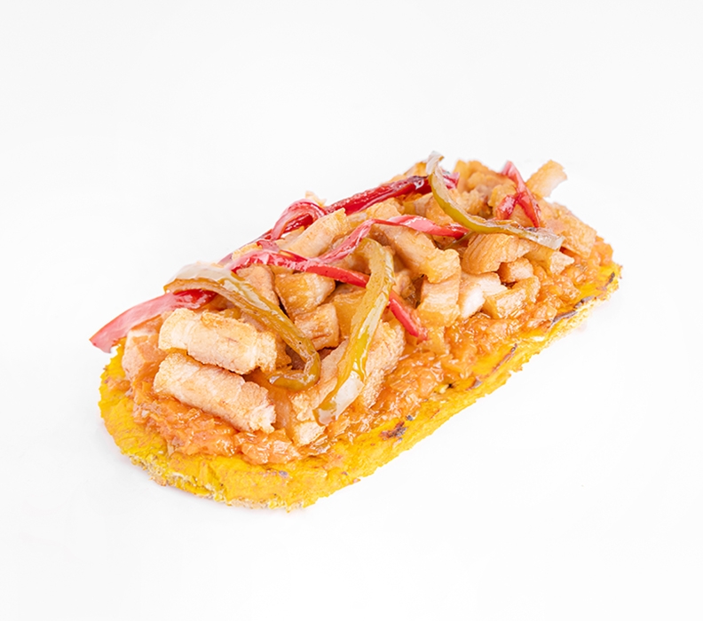 Chicken Patacon.
