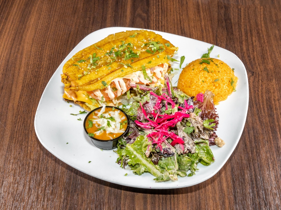 JIBARITO SANDWICH DINNER.