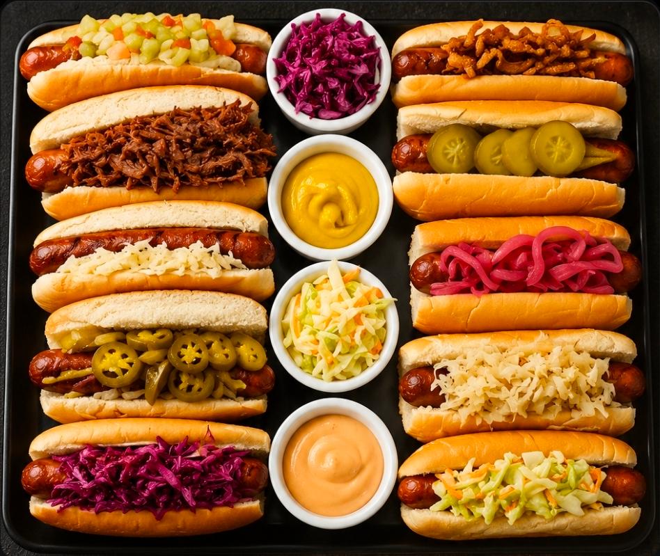 Hot Dog Platter.