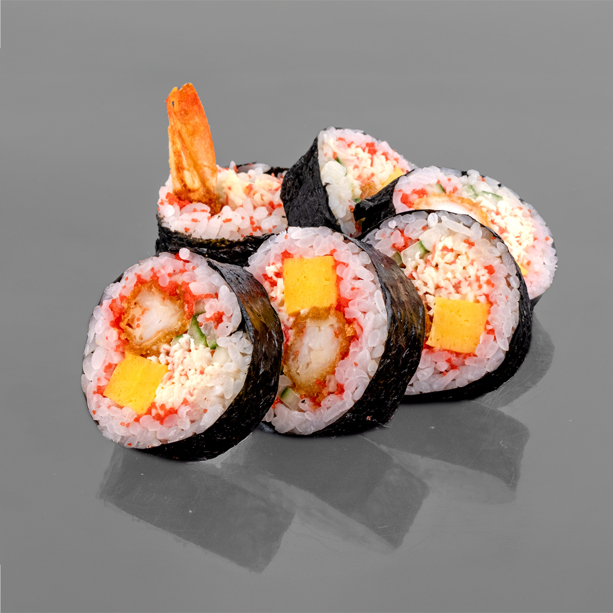 Crispy Shrimp Maki (5 pcs).