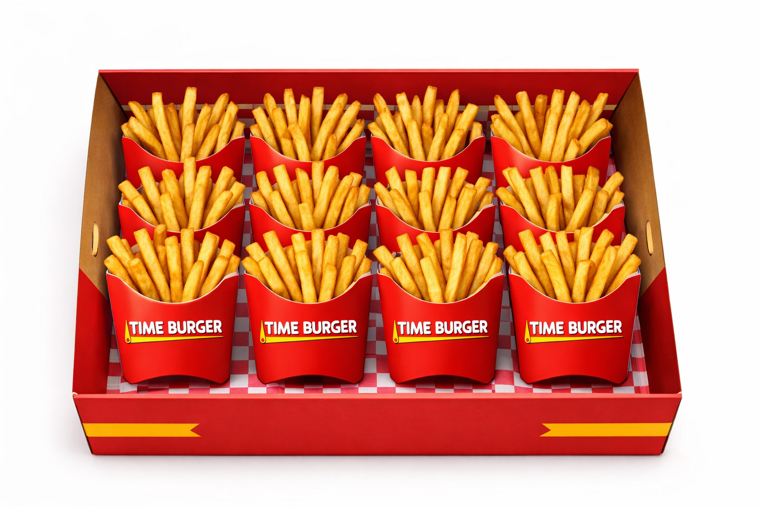12 Handcut Fries.