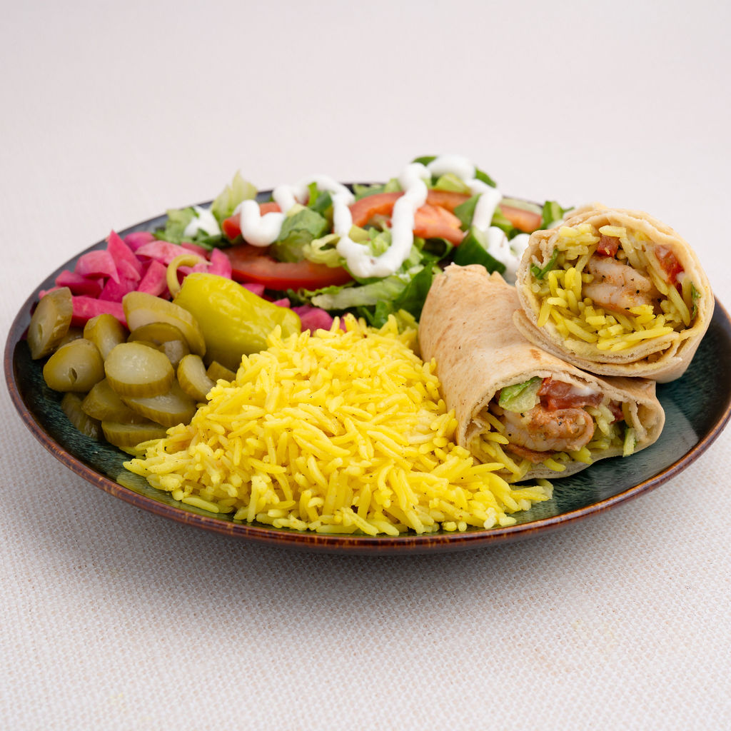 Shrimp Wrap.