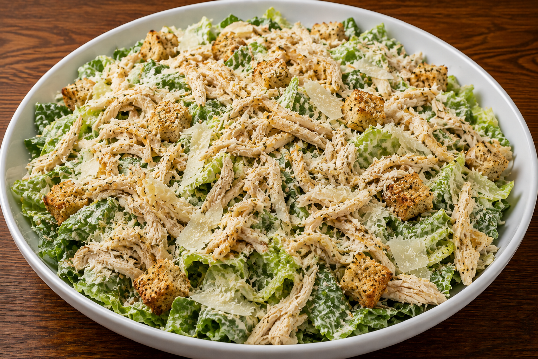 Chicken Caesar Salad.