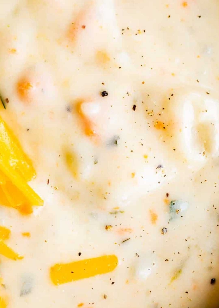 Loaded Creamy Potato Soup 16oz bowl.