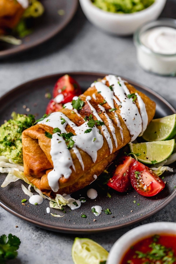 Barbacoa Chimichanga.