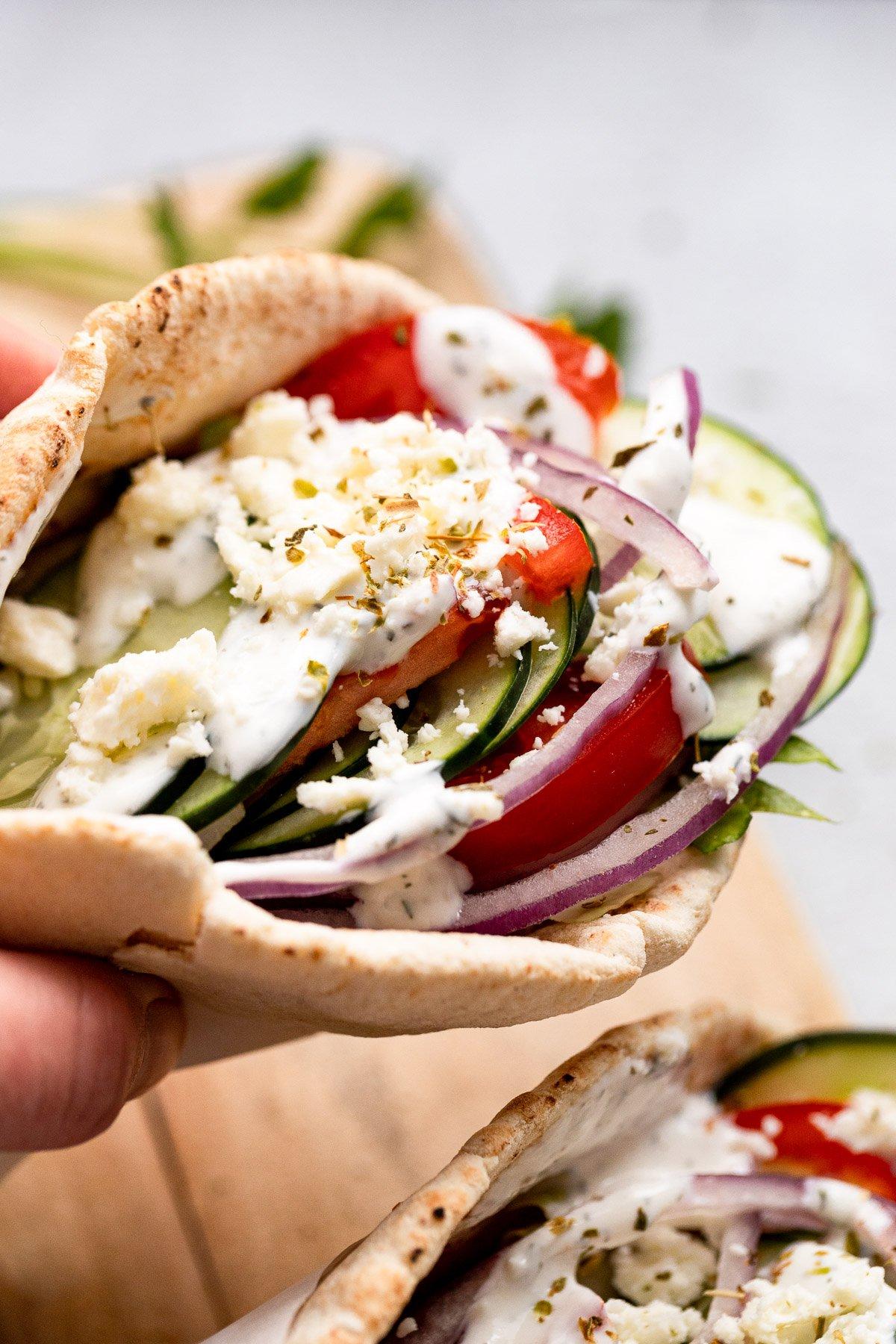 VEGGIE PITA (VE) sw.