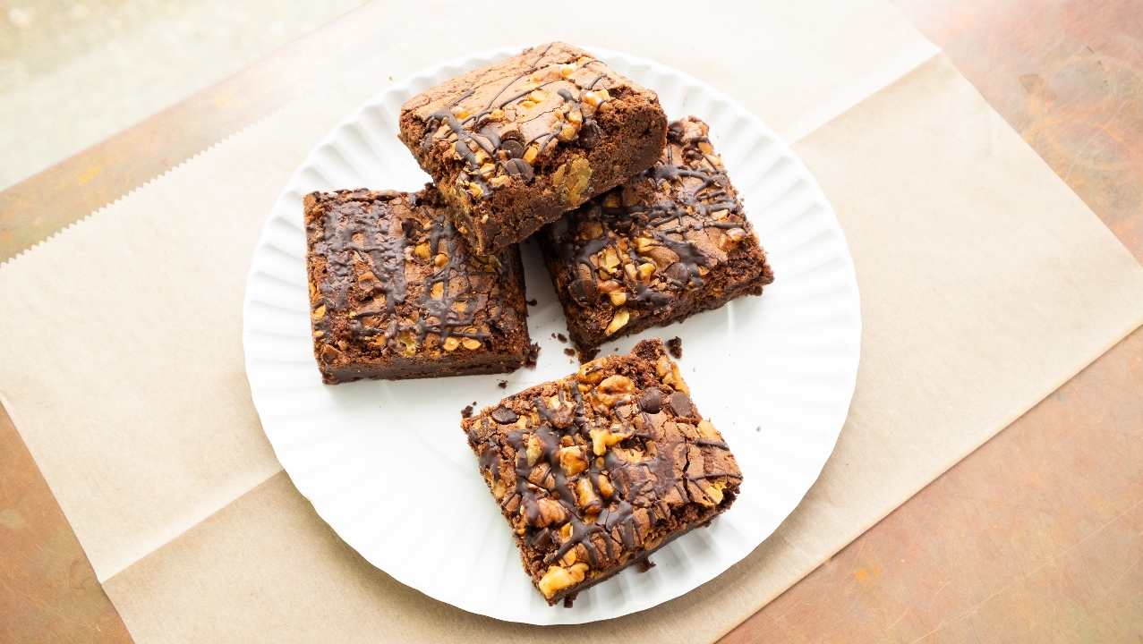 Rocky Road Brownie.