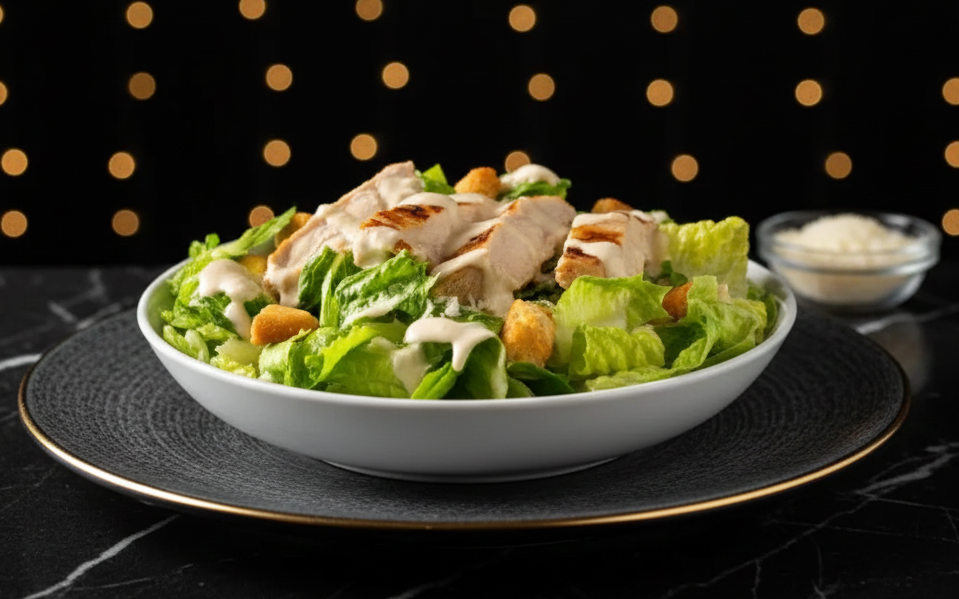 Chicken Caesar.