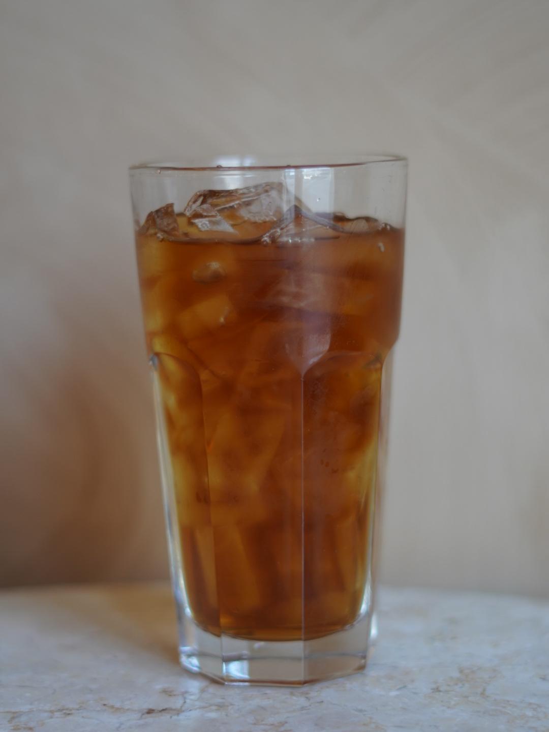 Iced Earl Grey Tea.