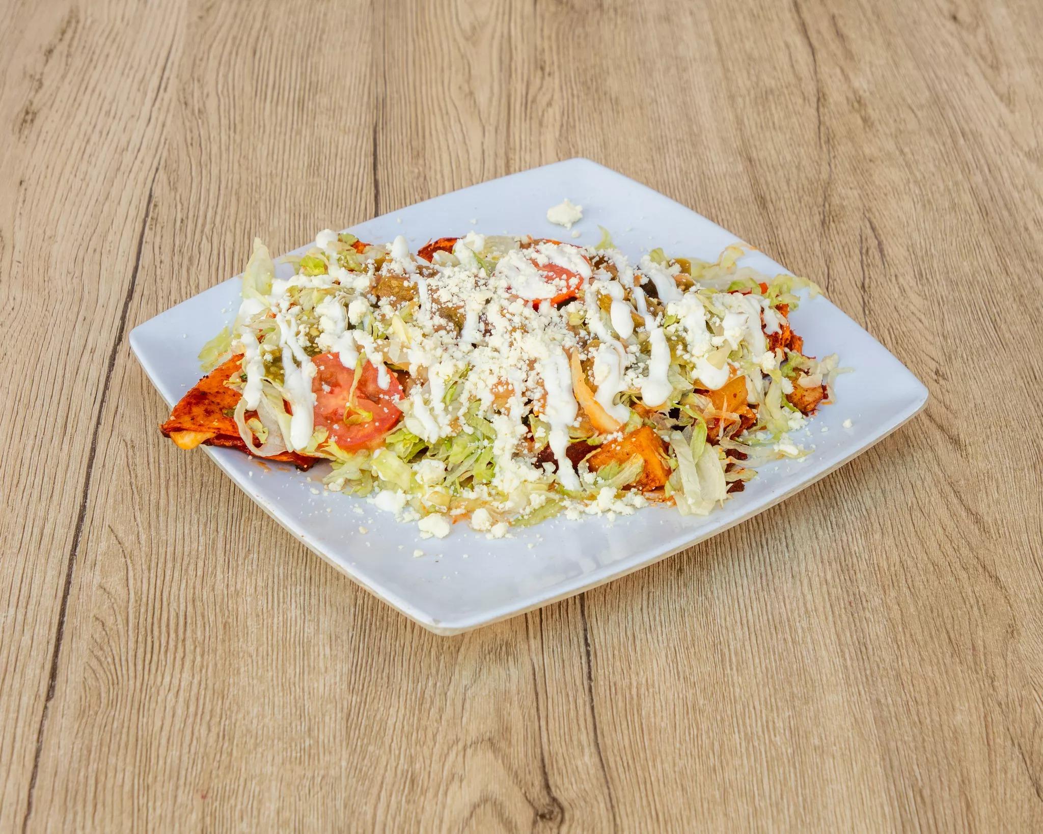 Enchiladas Callejeras.