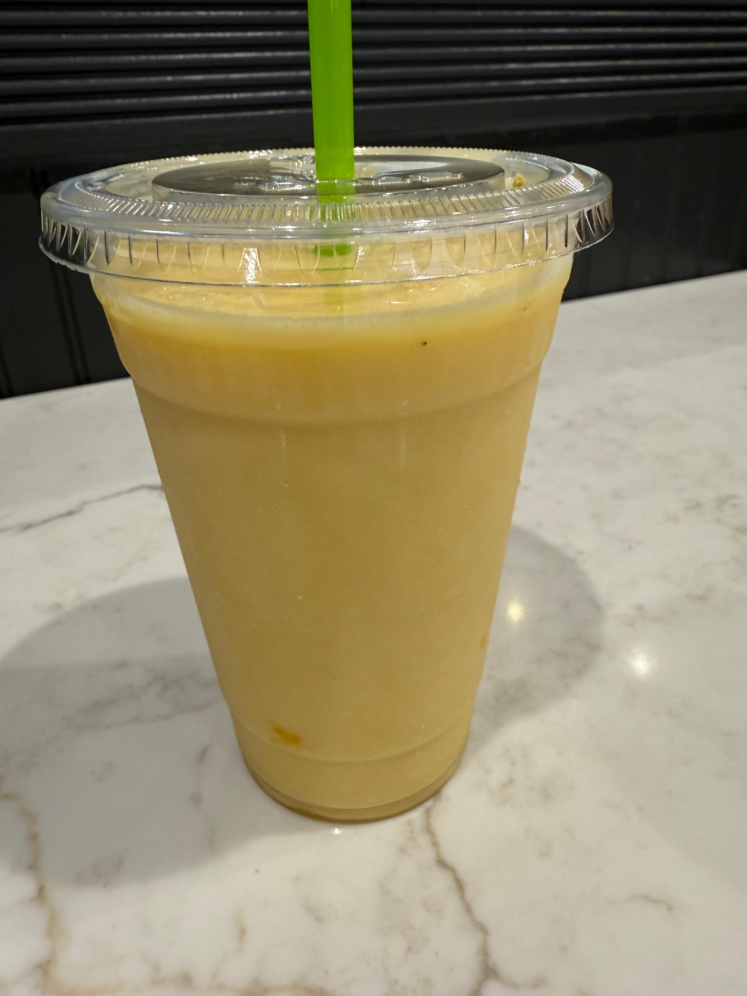 Pineapple/Mango Smoothie.