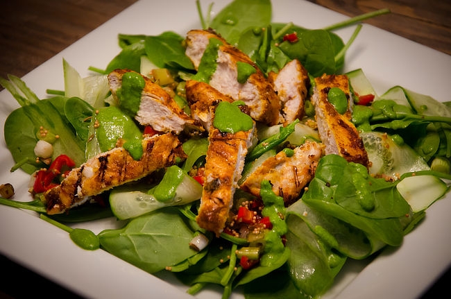 Chicken Tikka Salad.