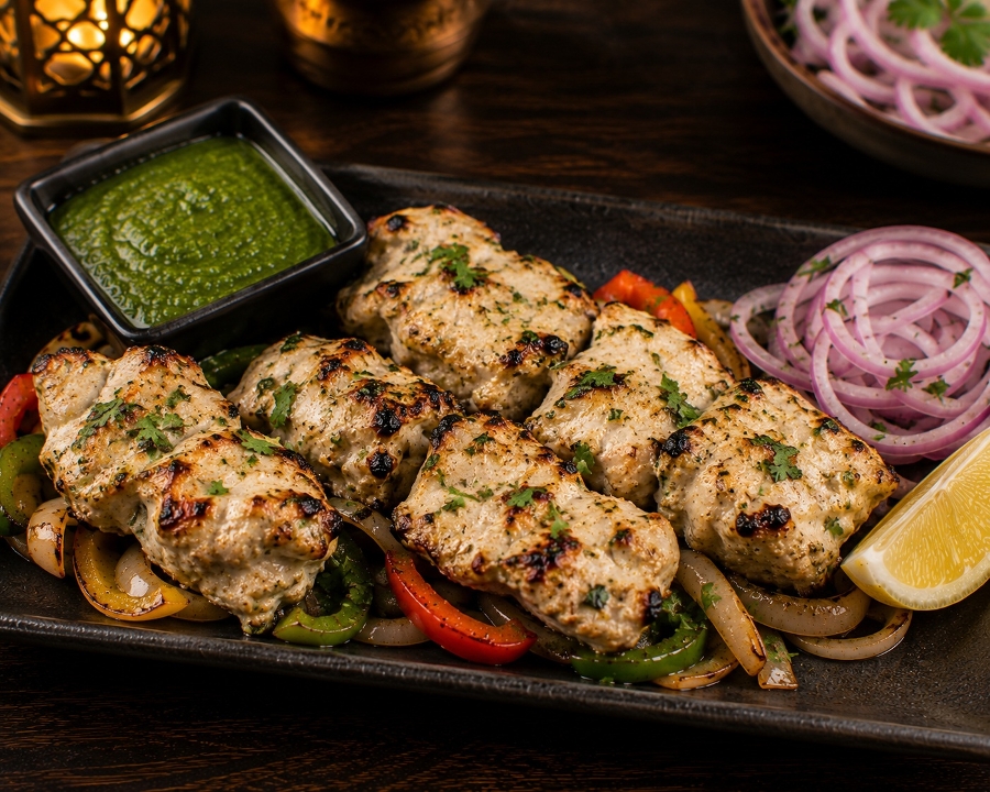 Chicken Malai Kabab.