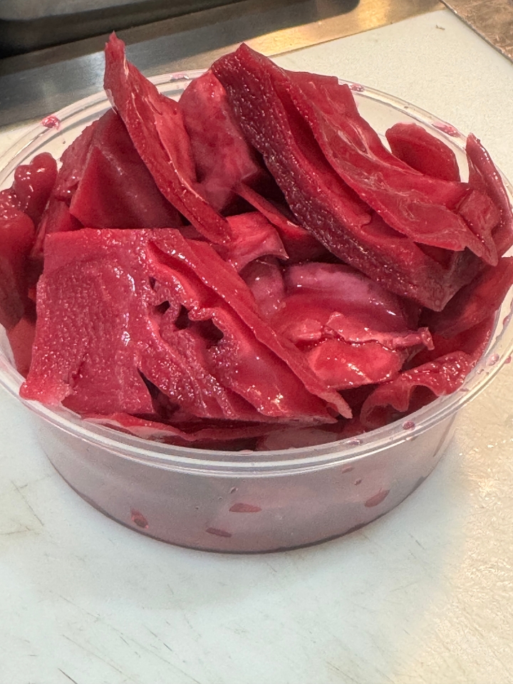 Pickled red cabbage 8oz.