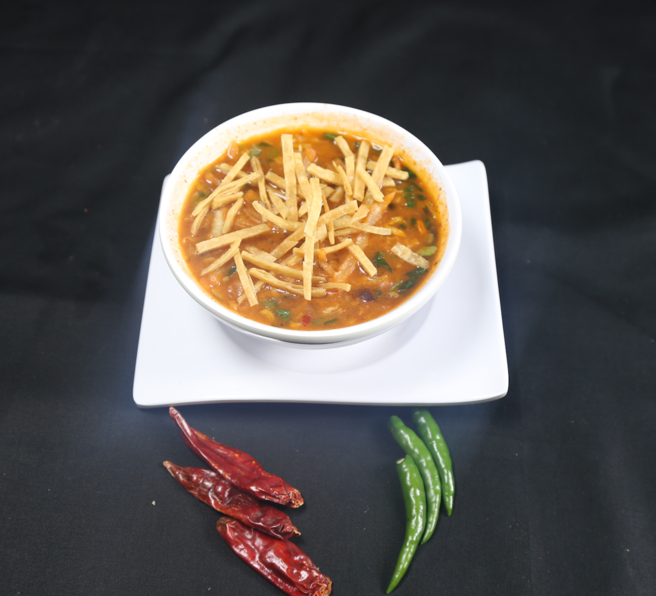 (Veg) Mexican Tortilla Soup.