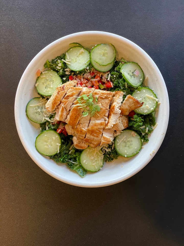 Mediterranean Kale Salad.