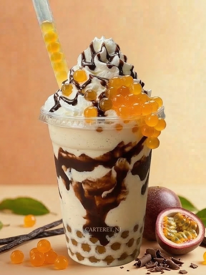 Vanilla Boba Blast Shake.