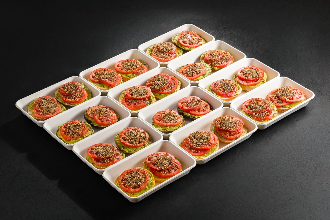 AVOCADO TOAST BAGEL BOX (12 Sandwiches).