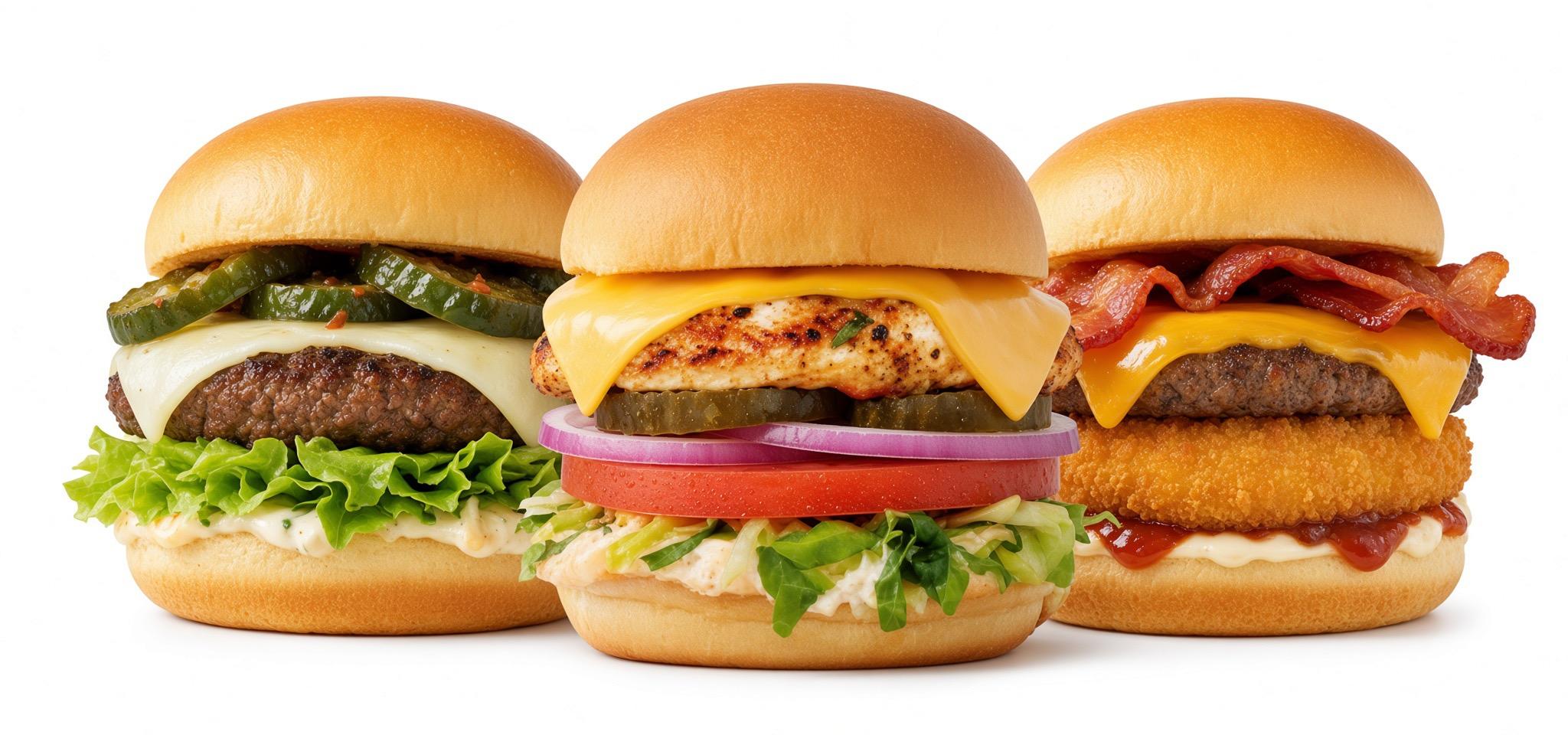 The Trios 🍔 🍔 🍔.