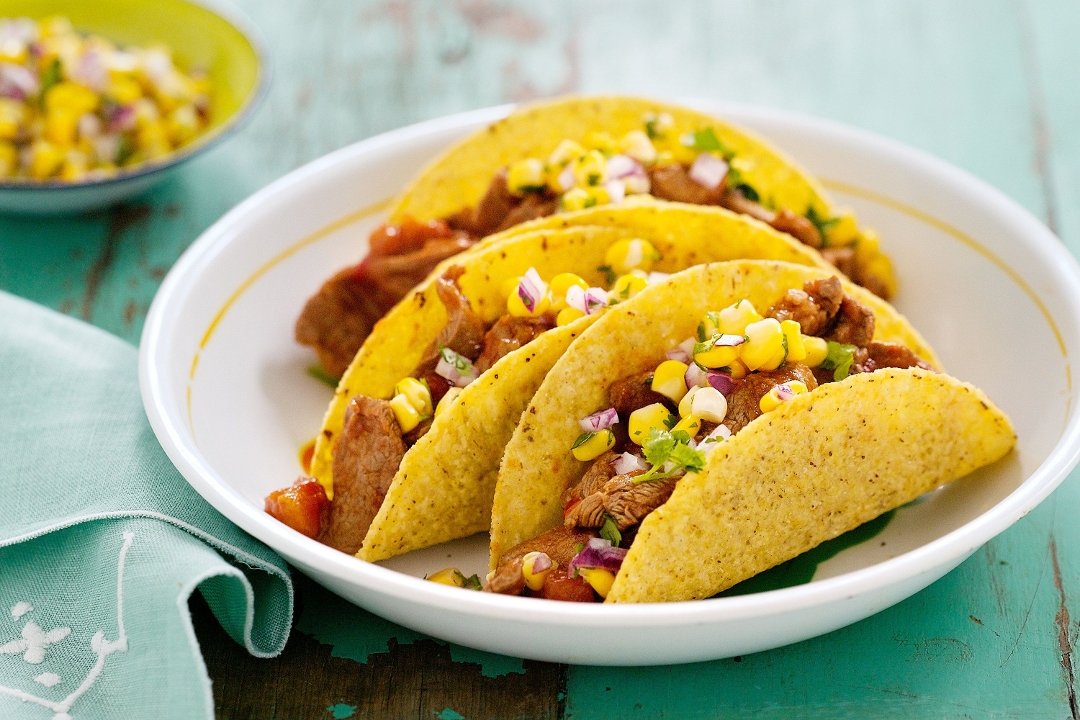 Corn Tacos (3 for $13.99).