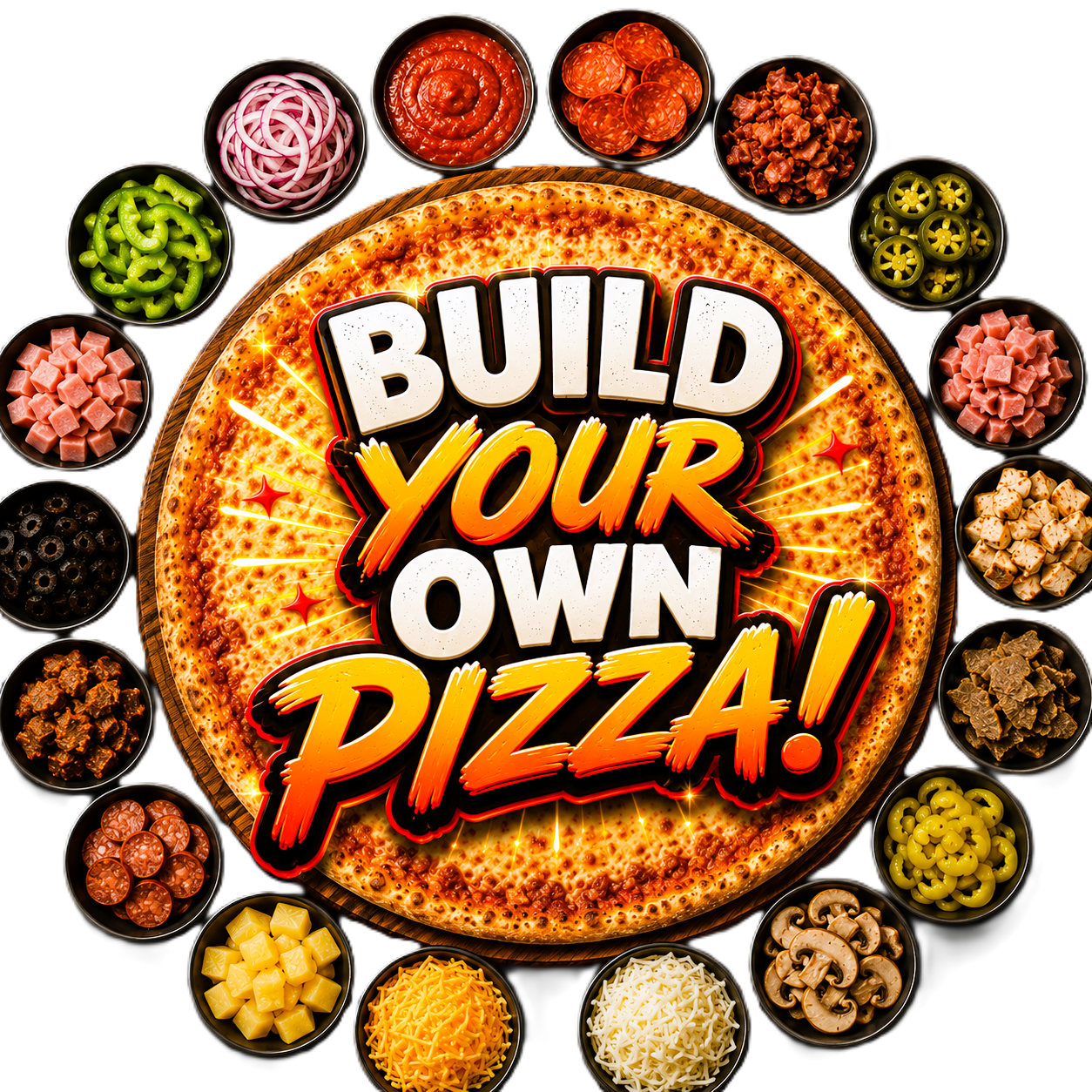 Build Your Own Pizza.