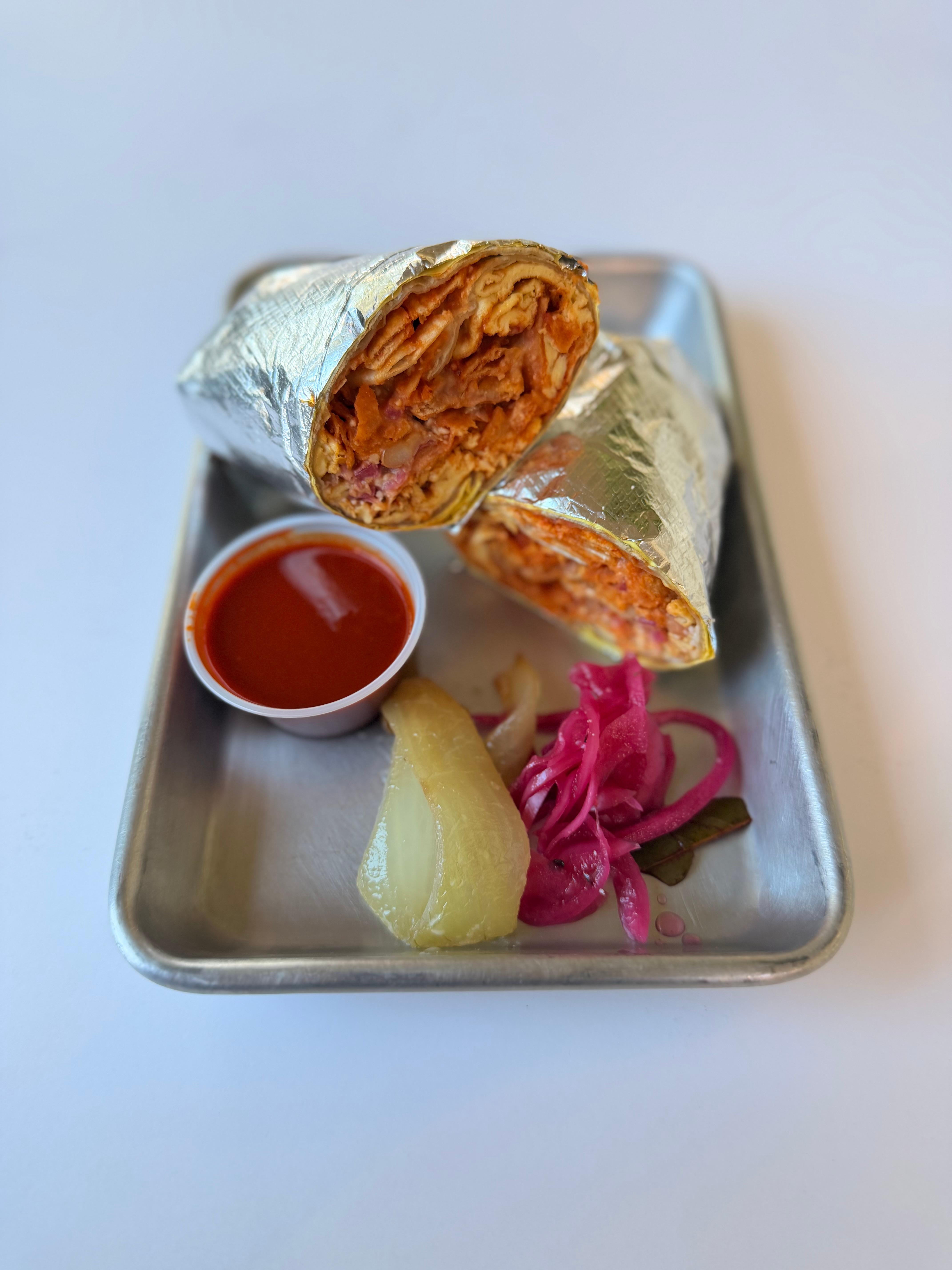 Chilaquiles Burrito.
