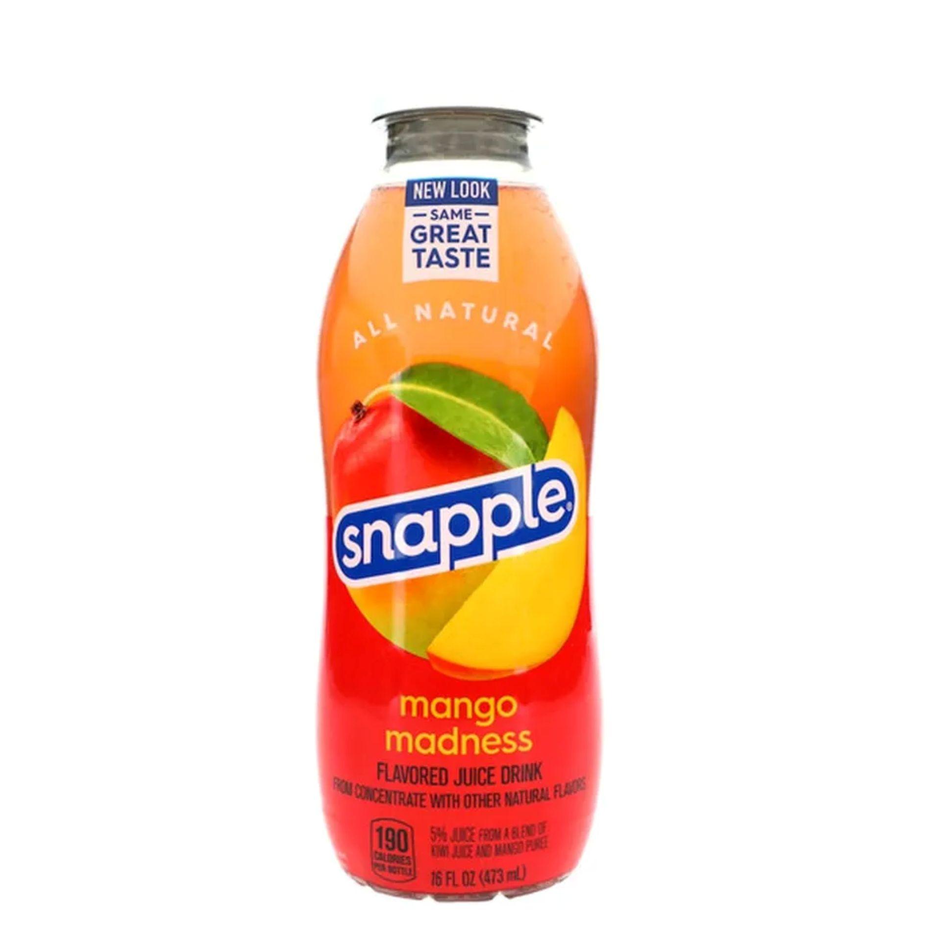 Snapple Mango.