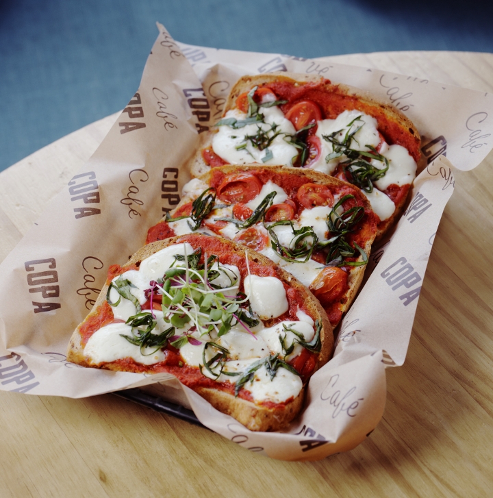 Margherita Toast.