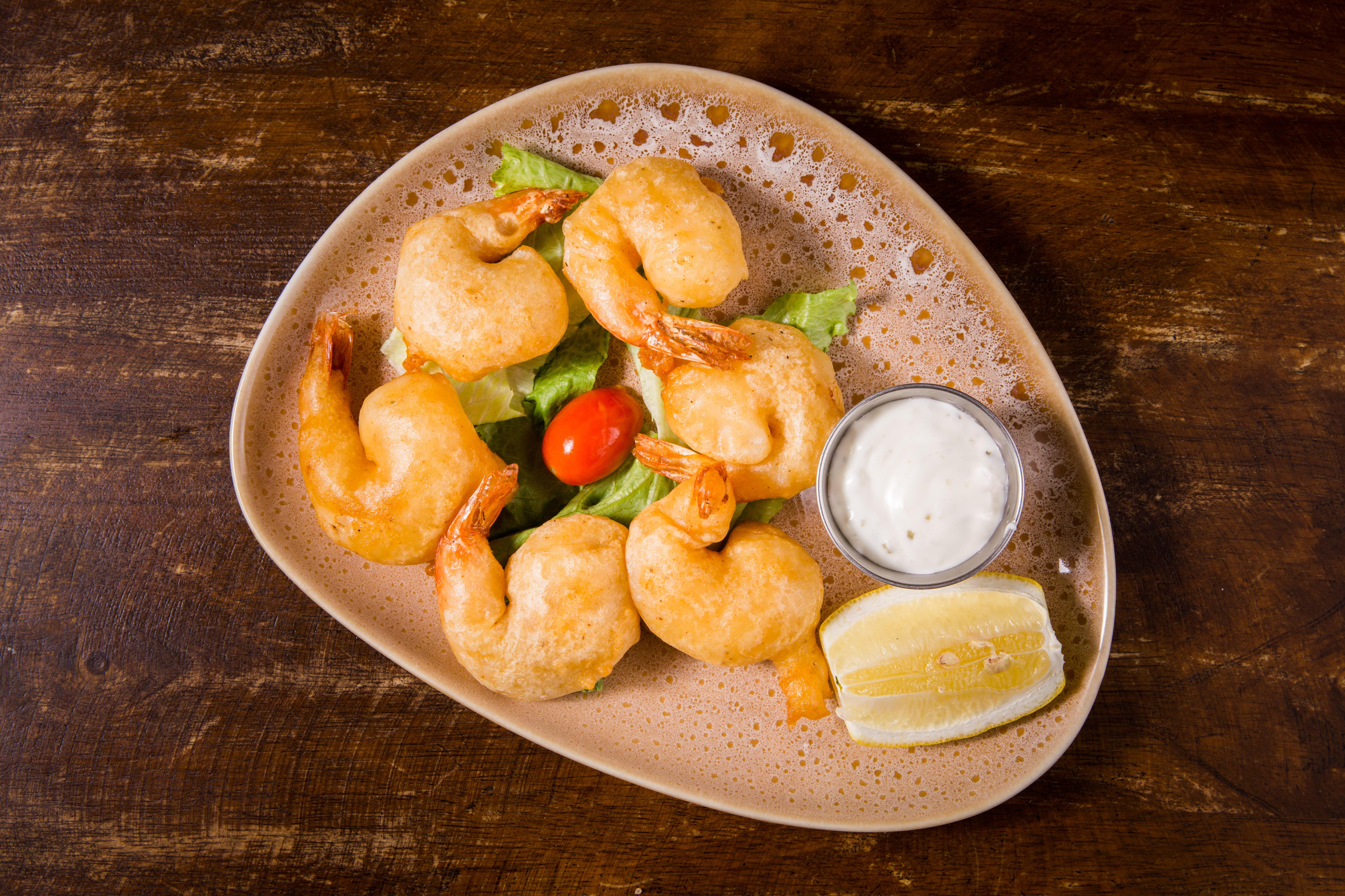 Shrimp Tempura.