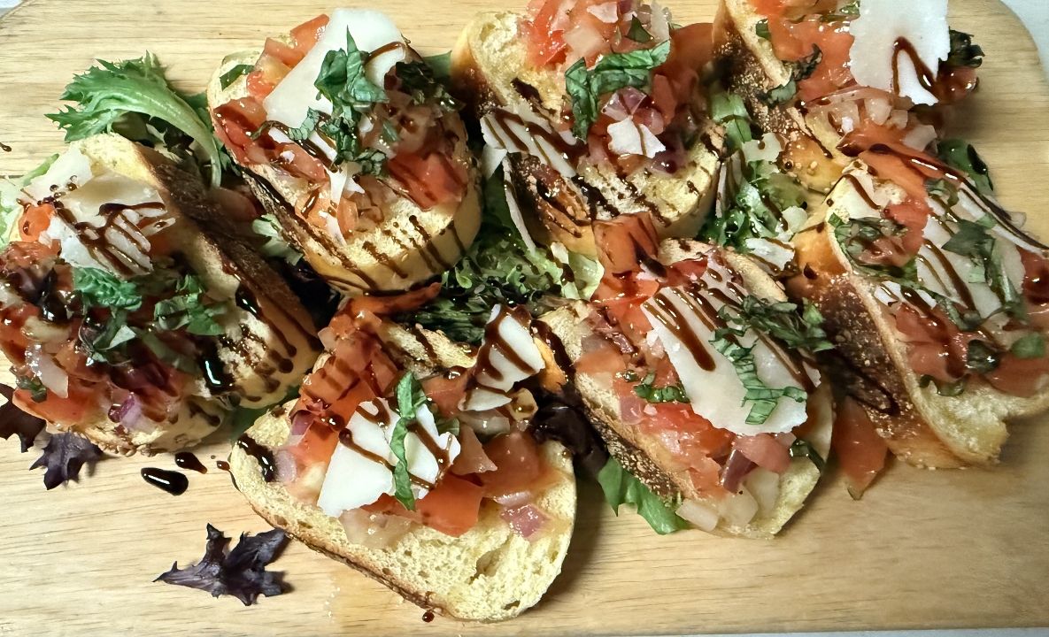 Bruschetta.