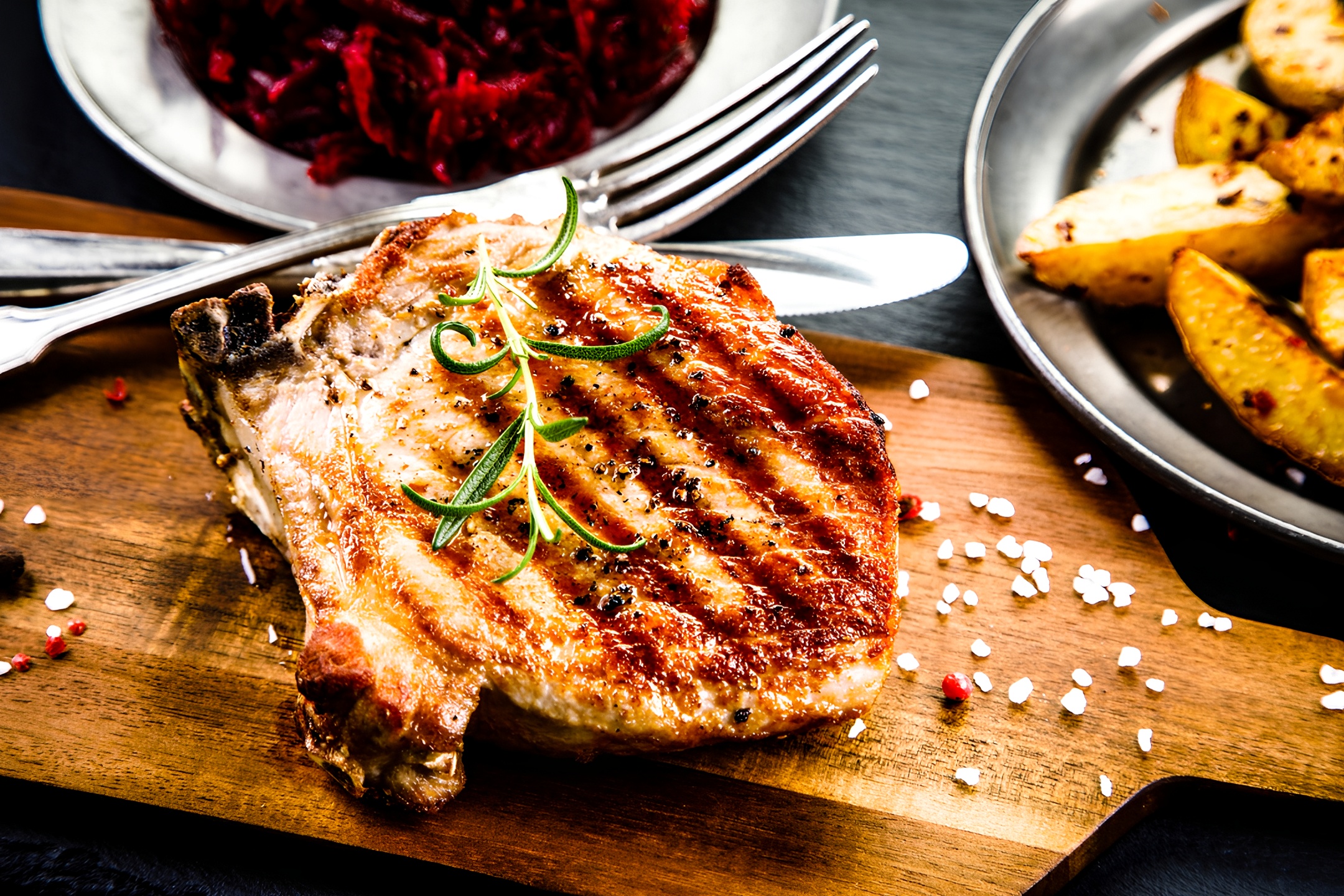 Chuletas a la Parrilla.