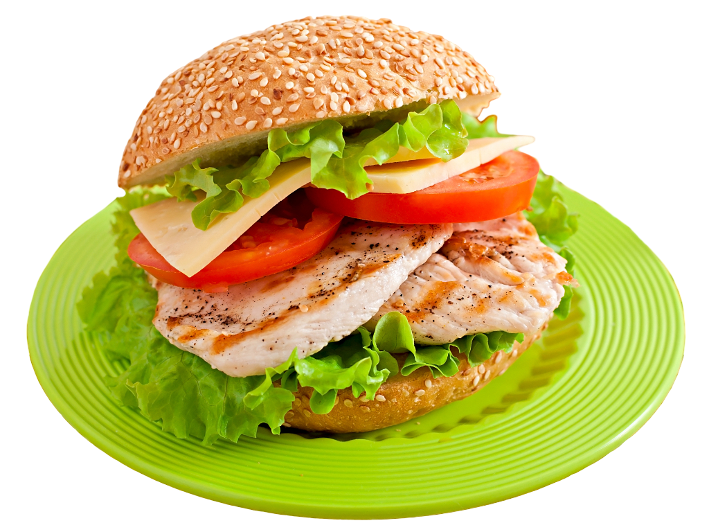 #4 Grilled Barbecued Chicken Breast.