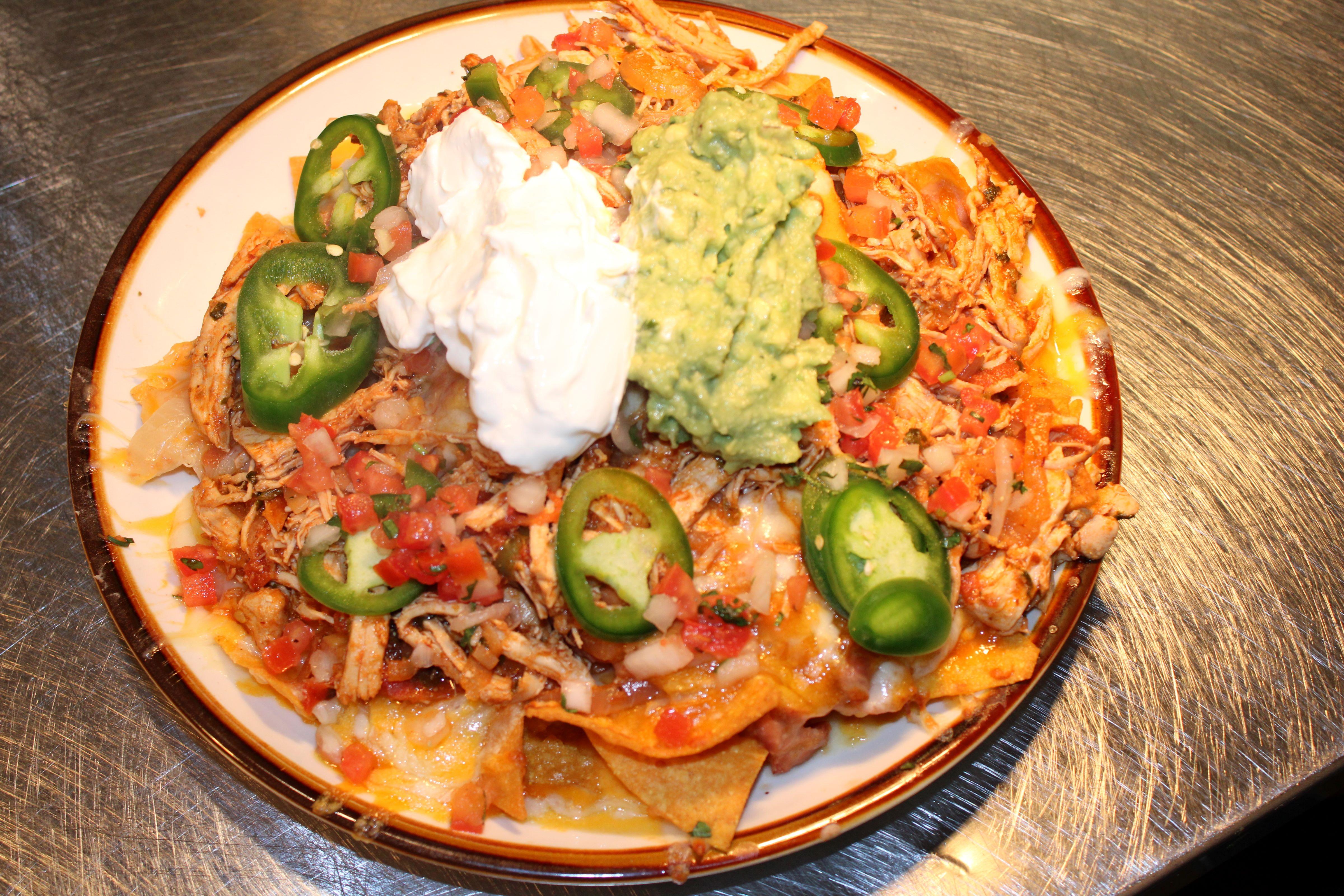 3 Cheese Nachos.