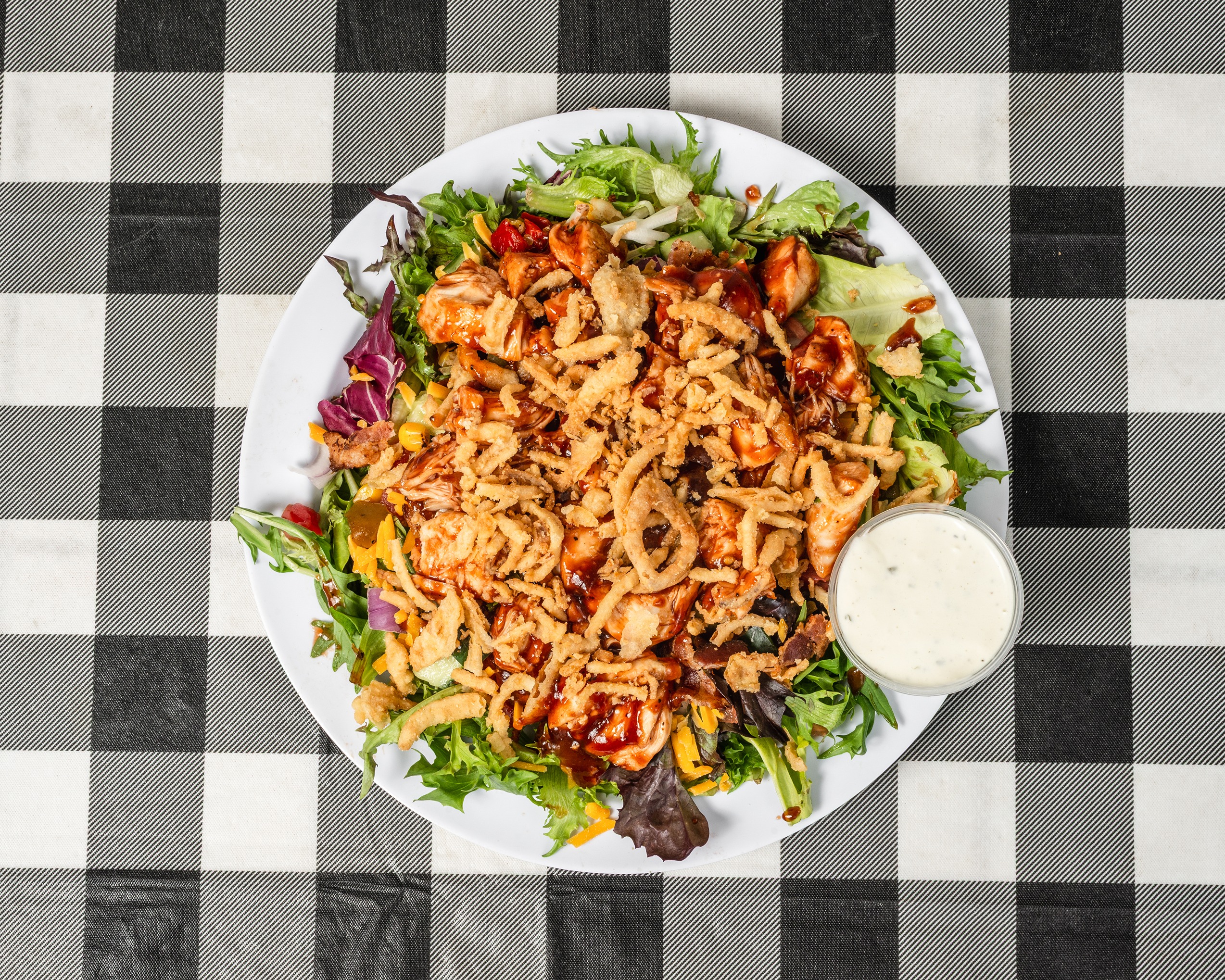 Barbecue Chicken Salad.