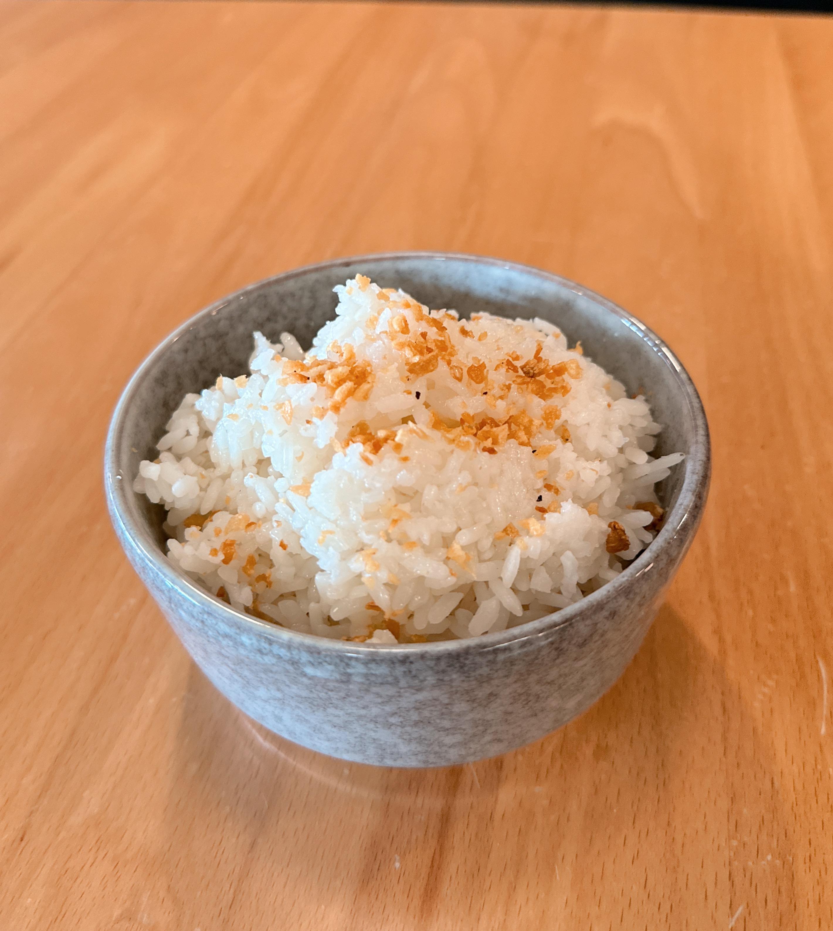 Fried Garlic Rice.