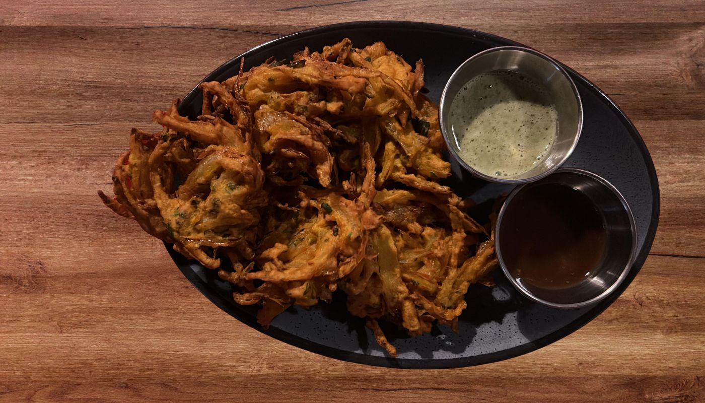 Onion Pakora.