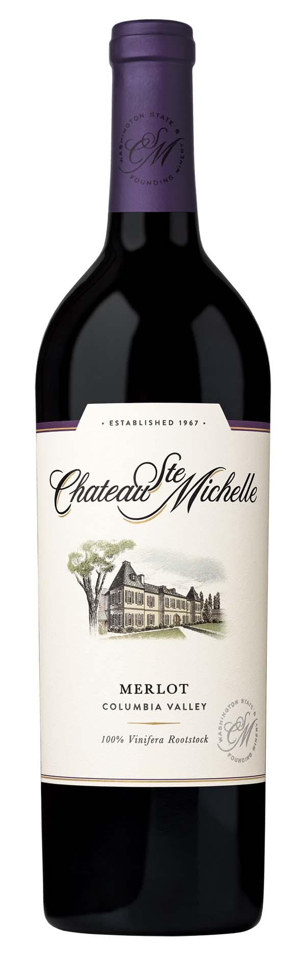 Chateau Ste Michelle Merlot 750ml.