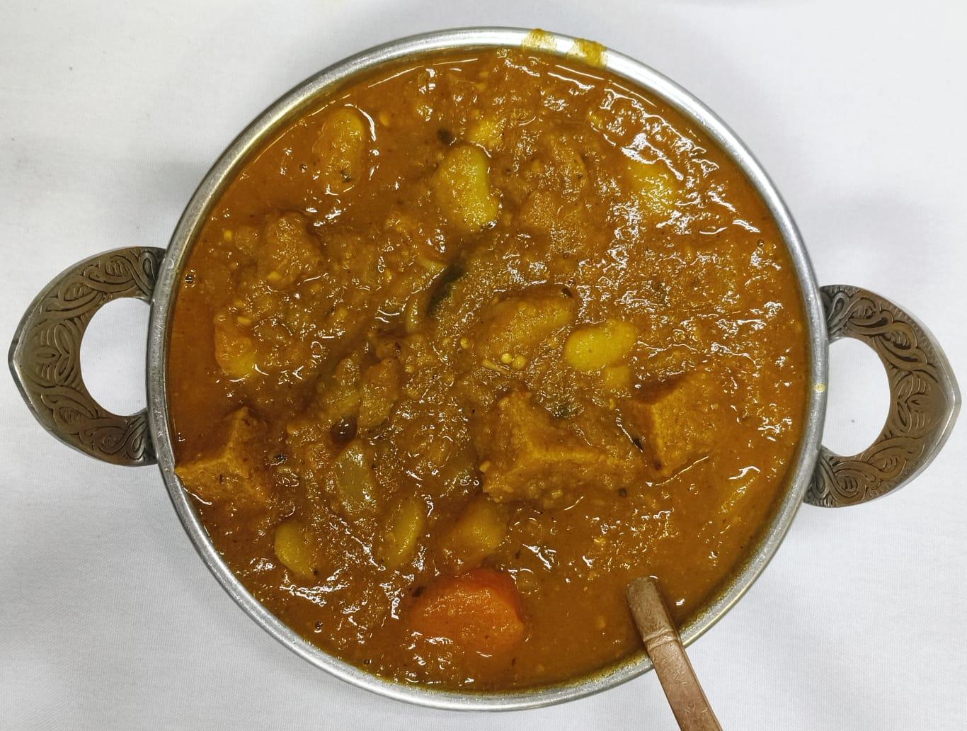 Tofu Vegetable Curry.