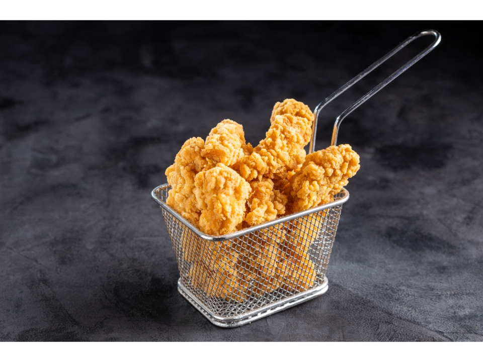 Half Chicken Fingers.