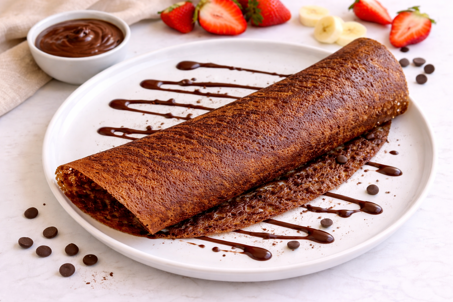 Chocolate Dosa.
