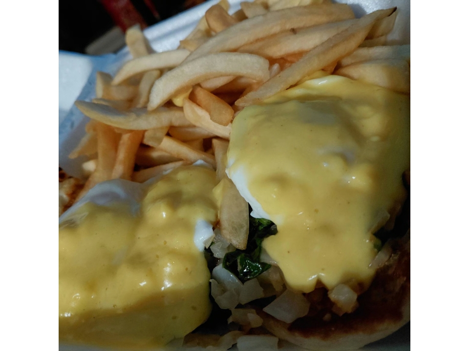 Eggs Florentine.