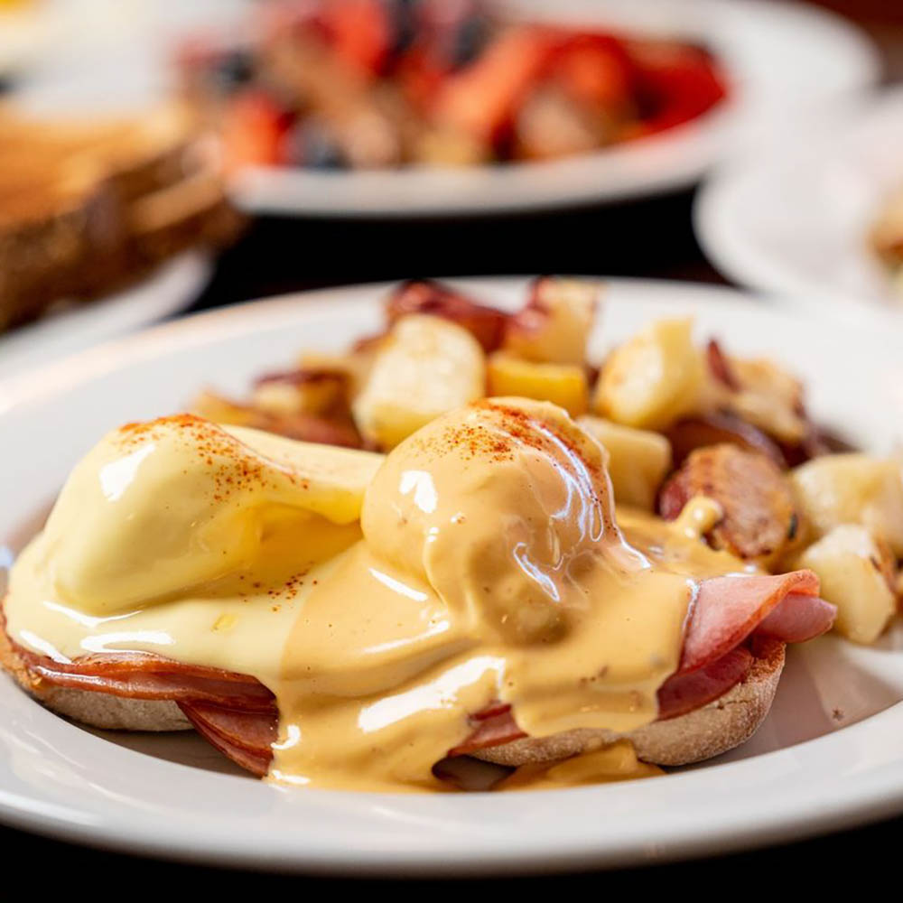 Eggs Benedict.