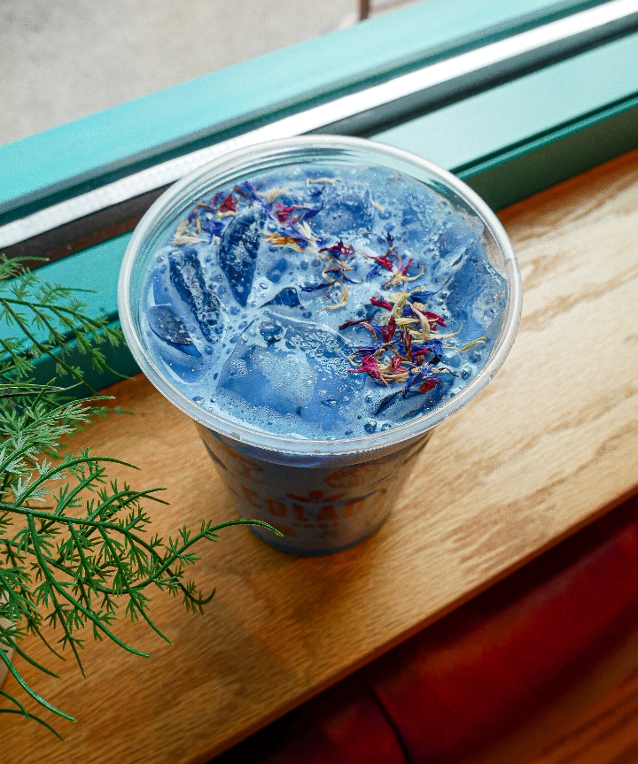 ICED MARIPOSA BLUE MATCHA.