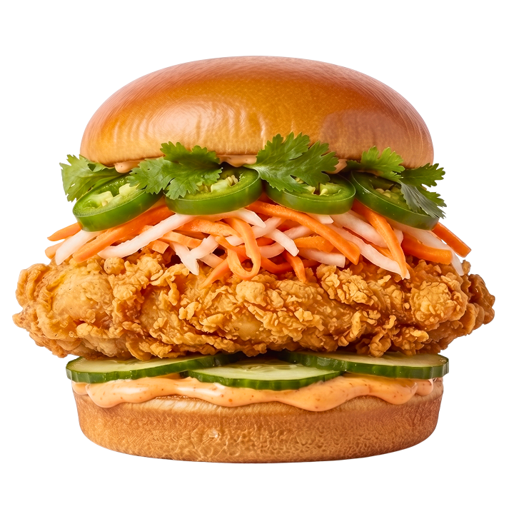 Bánh mì Chicken.