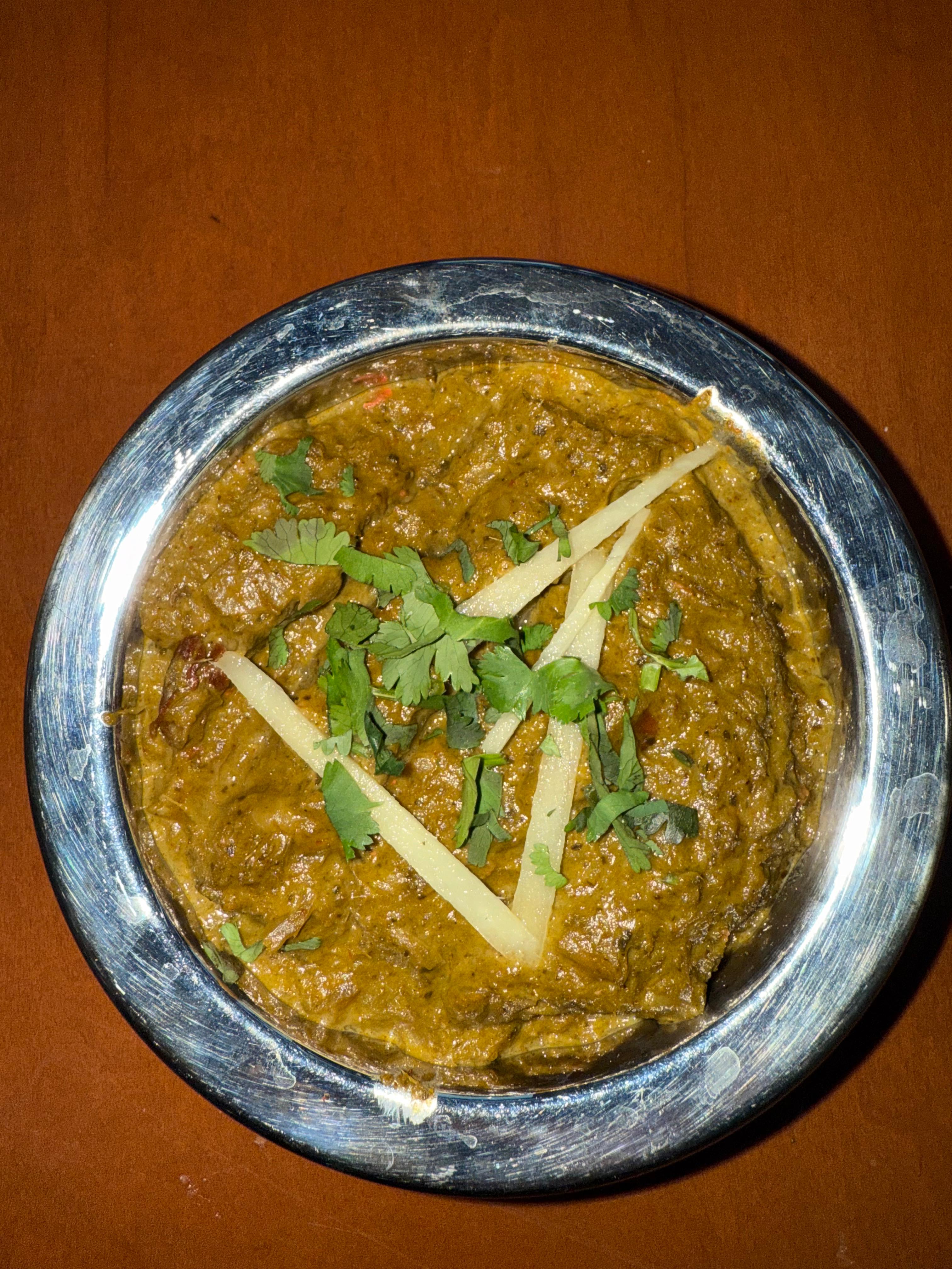 Chicken Saag.