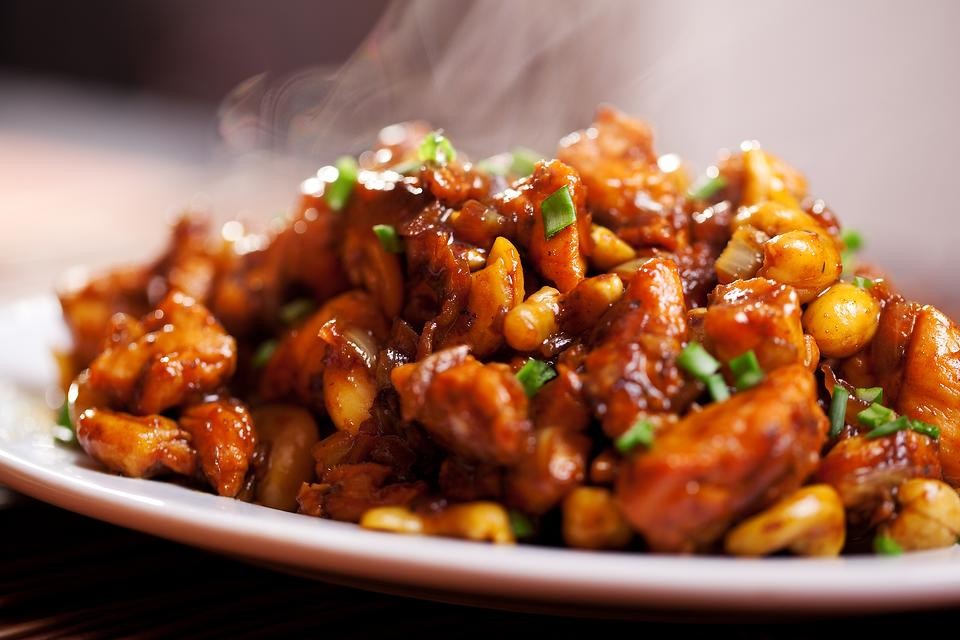 Cashew Chicken (Chicken Dil Se).