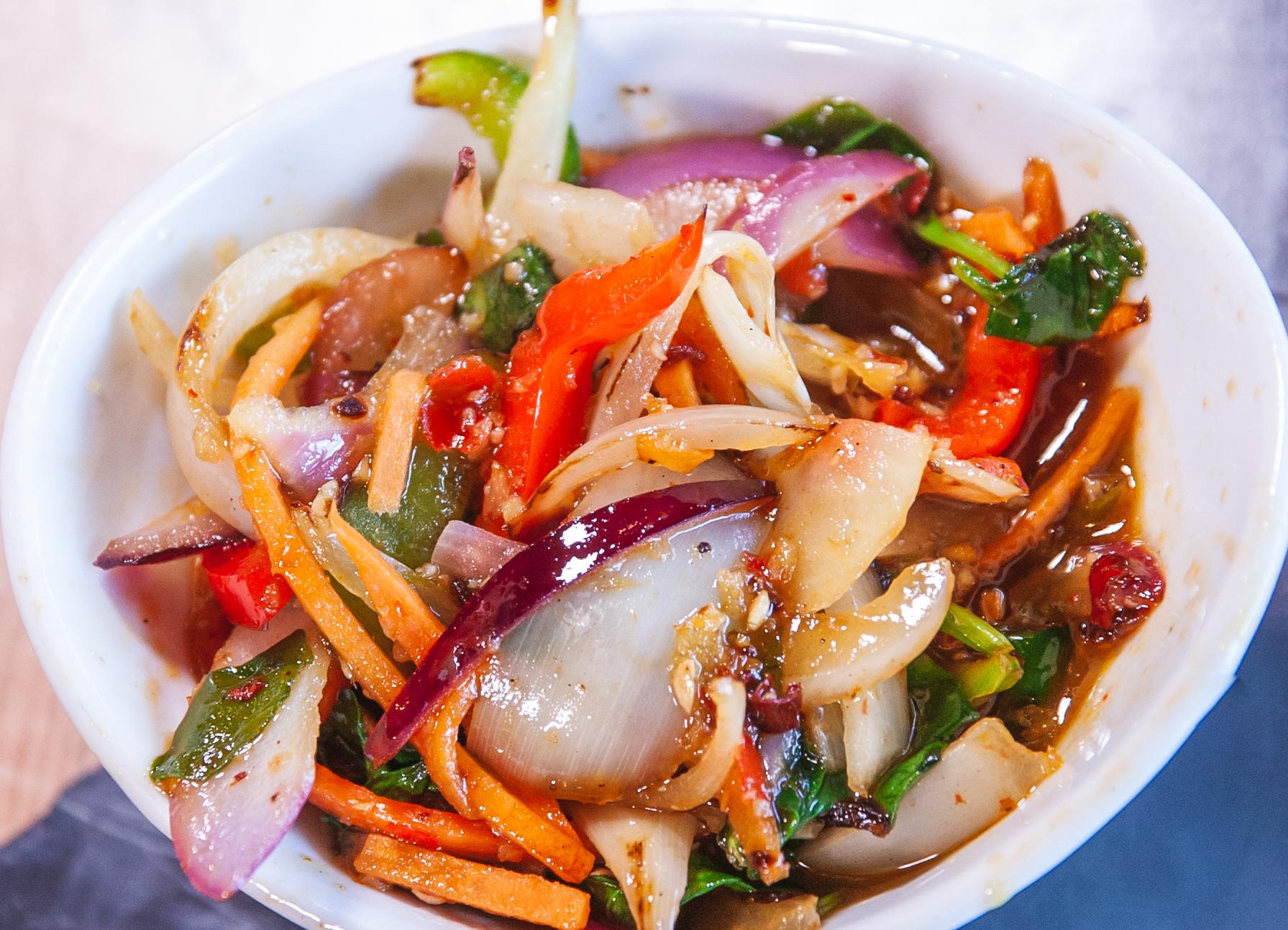 Stir-Fried Vegetables.