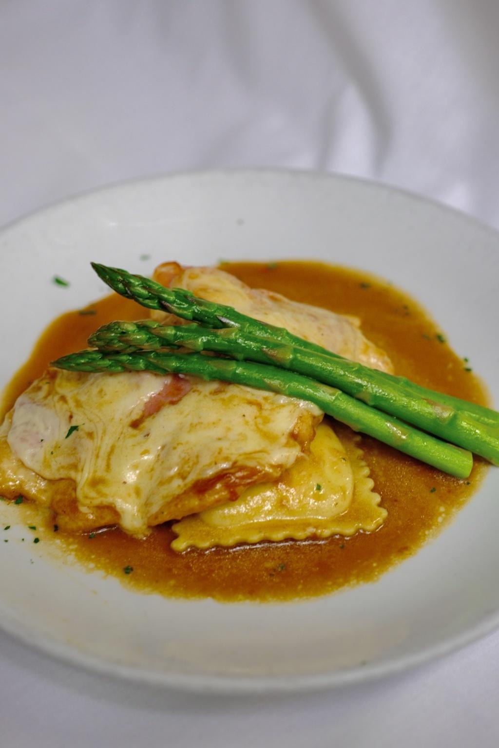 Chicken Saltimbocca.