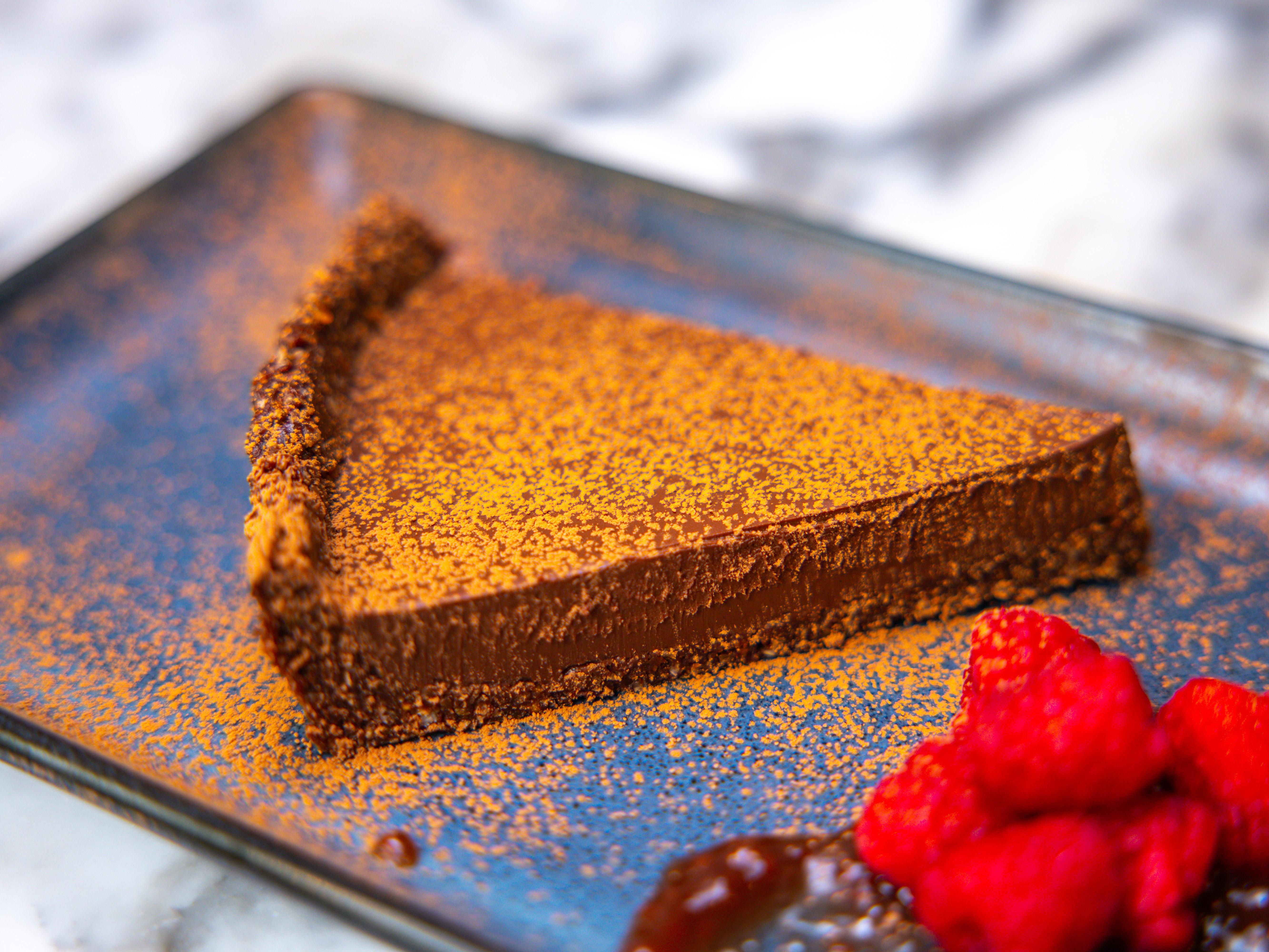 Dark Chocolate Fig Tart V\GF.